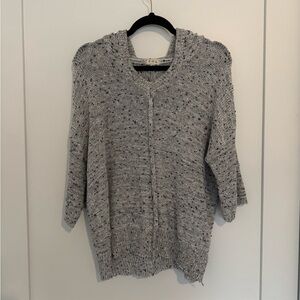 Gray Speckled Women's Sweater